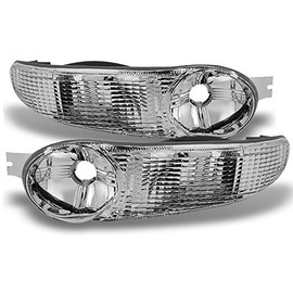 AKKON - For GMC Yukon Denali XL OE Replacement Clear Bumper Signal Lights LH+RH Lamps