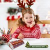 MestectPET 72PCS Christmas Pencils, Xmas Pencils with Erasers in 24