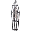 Boland Hanging Decoration Skeleton in Cage - Black - One