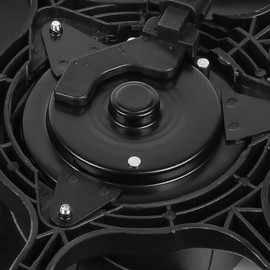 DNA MOTORING OEM-RF-0248 Factory Style Radiator Cooling Fan Assembly Cooling Efficiency Improved Direct Replacement [Compatible with 03-08 Infiniti FX35],Black