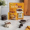 Atkins Keto Cookies & Crème Clusters, Gluten Free, High Fiber,
