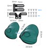 OBEST Knuckle Guard, Motorcycle Steering Wheel Cover, Windshield Cover, Hand