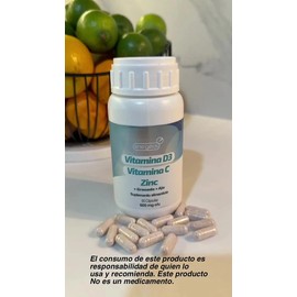Multivitamínico Energeios D3zn Vitamina Zinc Sabor Suplemento Cápsulas Diaria