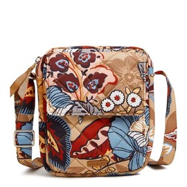 Vera Bradley Performance Twill Small Crossbody Purse, Botanical Beauty