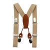 JAIFEI Toddler Kids 4 Clips Adjustable Suspenders and Matching Bow