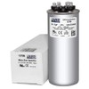 Dual Run Capacitor, 60+10 MFD, 440/370 VAC, ROUND