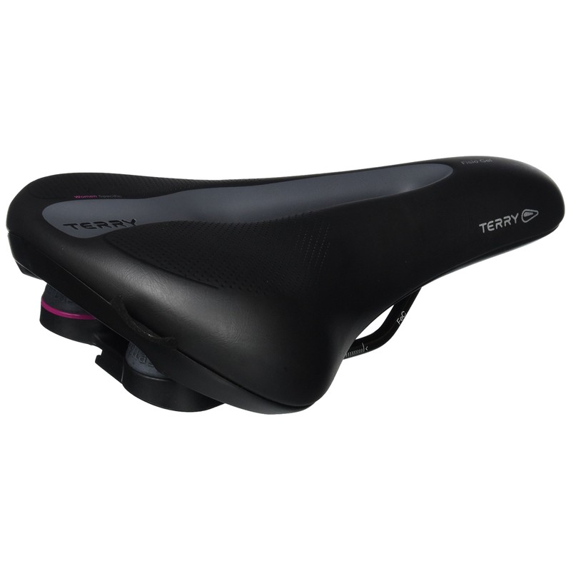Ergon Fisio flex gel men's cycling saddle – black, standard
