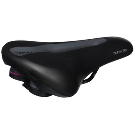 Ergon Fisio flex gel men's cycling saddle – black, standard