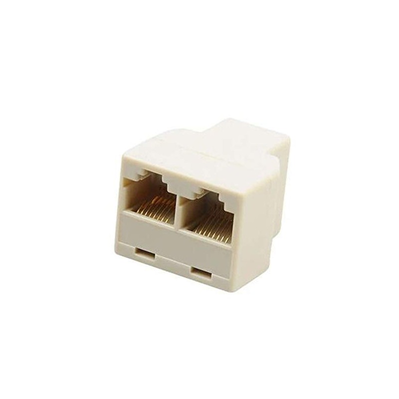 VizGiz 4 Pack RJ45 Splitter Connector Adapter 1 to 2