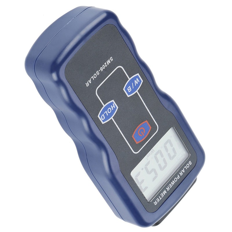 SM206 Digital Solar Power Meter Sun Light Radiation Measuring Testing