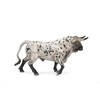 Deqube Bravo Sabanado Trotando Bull Figure, White, 17 x 8