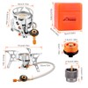WADEO 3900W Windproof Camping Stove, Camping Gas Stove with Piezo