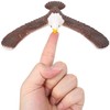 PROLOSO 2 Pcs Balancing Bird Balance Eagle Wingspan with Pyramid