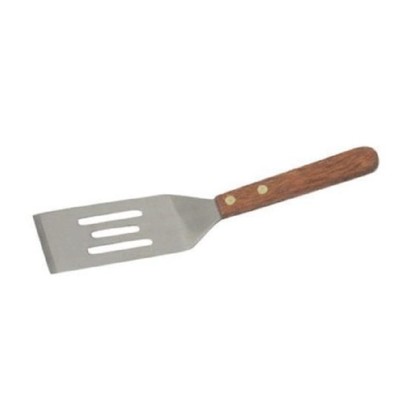 Chef Craft Stainless Steel 8-Inch Long Mini Slotted Blade Turner