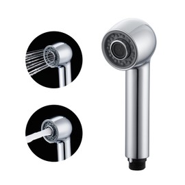 DETBOM Shower Head Kitchen Tap with 2 Jet Types and Shower, Shiny Dish Rinser Replacement Head with Water-Saving Aerators, Hand Shower Kitchen for Kitchen Tap Extendible