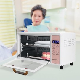 10L Nail Tool Cabinet Multi-Functional Nail Cleaner Box Autoclave Sterilizers Nail Care Tools Drying Box Sterilizer for Nail Tools LED Display Height Adjustable for Beauty Nail Salon Tool Toys Towels