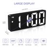 OQIMAX Digital Alarm Clock, LED Digital Alarm Clock with Temperature