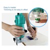 Woodworking Trimmer Router Base Plastic Transparent Standard Professional Woodworking Trimmer