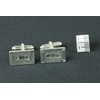 Miniblings Cassette Tape Cuff Links Cufflinks Buttons + Box Mixtape