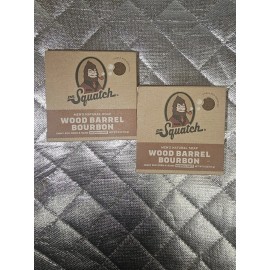 Dr.Squatch WOOD BARREL BOURBON Soap Medium Grit Lot Of 2
