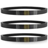 QAZAKY 3 Pcs Drive Belt Compatible with Comet 203785 203785A