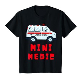 Kids Mini Medic Paramedic Toddler First Responders EMT Kids T-Shirt