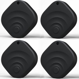 2025 New Smart Air Tracker for iOS or Android, 2 in 1 Bluetooth tracker Tag Works on Google and Apple's "Find My" app, 2 Years of Use, IP67 Waterproof Key Finder/Item Finder/Luggage Tracker(4 Pack)