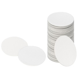 PATIKIL 43mm/1.69" Aluminum Foil Cap Liner, 200 Pack Resistant Tamper Induction Heat Sealer Sealing Liners for PE/HDPE Plastic Bottle Jar Lid