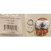 Unbranded/generic 100K Ohm B 1/4" Knurled Shaft Potentiometer Volume, Tone