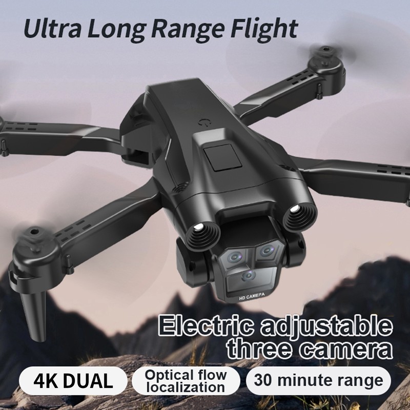 Remote Control Drone with Camera 4K Dual Camera 4-Sided Obstacle