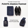 FLOATA Airplane Footrest Portable Comfortable Compact Footrest