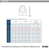 TERF® M8 X 17mm X 1mm Form B Flat Washer