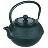 IBILI Cast Iron Black Teapot, 0.3 Litres, Enamel Interior, Induction