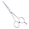 NTS-Solingen Shiny Line Hairdressing Scissors, Professional Hair Scissors, High-Gloss Polished,