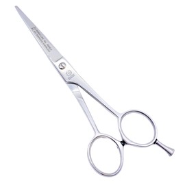 NTS-Solingen Shiny Line Hairdressing Scissors, Professional Hair Scissors, High-Gloss Polished, Micro-Toothed, Made in Solingen, 16.5 cm = 6.5 Inches