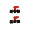 Shut-off Valve Ball Valve PP Connector for Drip Hose PN6