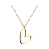 Sofia Milani - Women's Necklace 925 Silver Heart Pendant, Gold