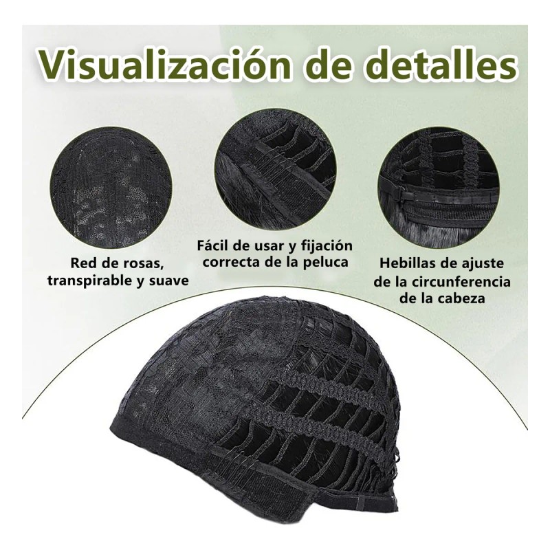 Extensiones De Cabello Con Clip, 6 Piezas, Cabeza Completa