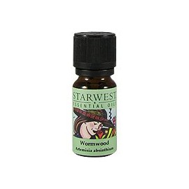 Starwest Botanicals Wormwood Oil - Artemisia absinthium, 1/3 oz,(Starwest Botanicals)
