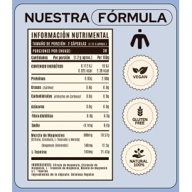 Nomuk 4 Magnesios Con L-teanina  Sueo, Energia, Cognicin Sabor Sin sabor                                                                              