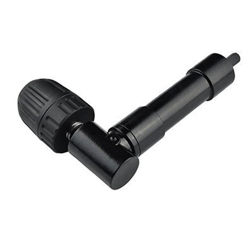 Ragyzity Right Angle Drill Attachment, 0.8-10mm Right Angle Bend Extension