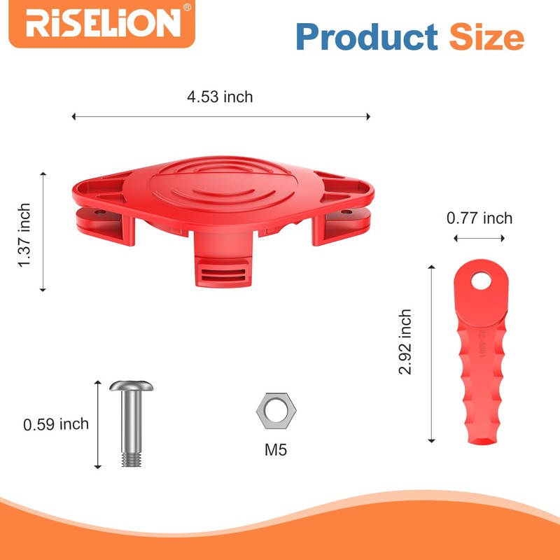 RISELION Weed Eater Bladed Head Compatible with Craftsman String Trimmer