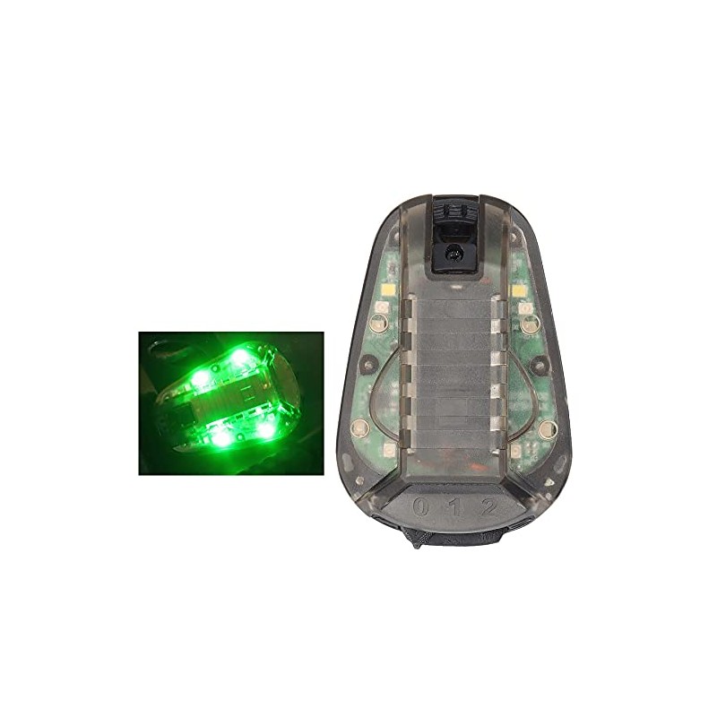 Lobamop Helmet Survival Beacon Light Helmet Strobe Light Survival IR