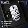 MAMBASNAKE M5 Ultra 39g Carbon Fiber Wireless Mouse, 42K DPI