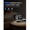 Alarm Clock with Vibration, Extra Loud Alarm Clock with Bed