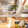 Silicone Spatula Set - 7 Piece Food Grade Rubber Spatula