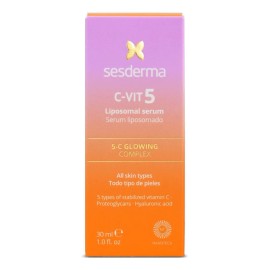 Serum Facial C-vit 5 Vitaminas 30ml Sesderma Tipo de piel Todo tipo de piel