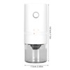 Coffee Grinder Portable Small Electric Rechargeable Household Automatic Coffee GrinderWhite