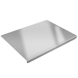 304 Stainless Steel Cutting Board - Large-Sized Cutting Boards for Kitchen, Non-Slip, Suitable for Meat, Fruits, Vegetables, Bread and Baking (40 x 30cm/15.7 x 11.8 in)