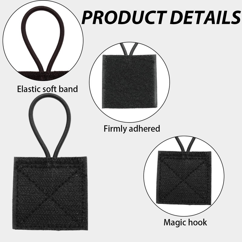 5 Pcs Mic Clips for Law Enforcement, Radio Mic Holders